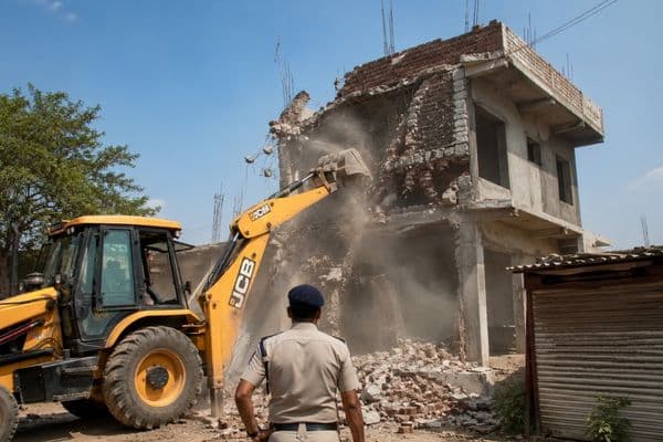 Indore News: इंदौर में सरकारी जमीन से हटाया अतिक्रमण, अवैध निर्माण पर चला बुलडोजर