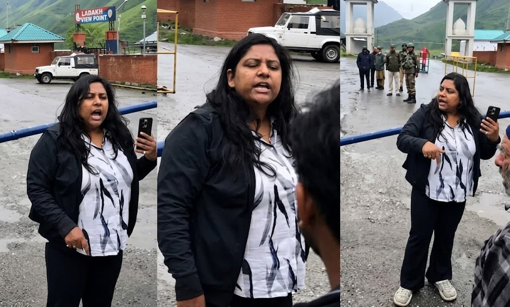 जब खराब मौसम ने रोका रक्षा मंत्री का रास्ता और फिर एक 'Gen-Z' टूरिस्ट ने मिनिमार्ग चेकपोस्ट पर सेना के जवानों के सामने काट दिया भारी बवाल