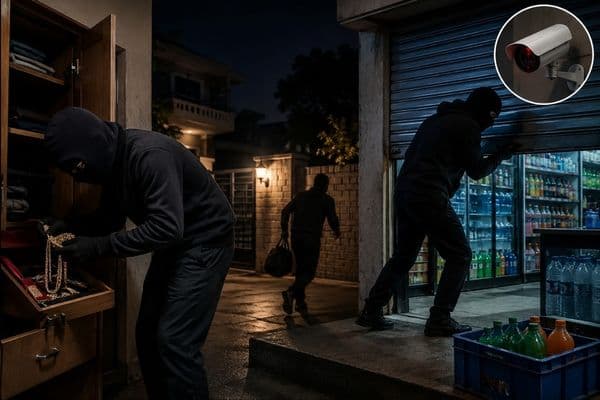 Ratlam News Theft: जावरा में चोरों का आतंक, सूने मकान और कोल्ड ड्रिंक एजेंसी से ढाई लाख की चोरी