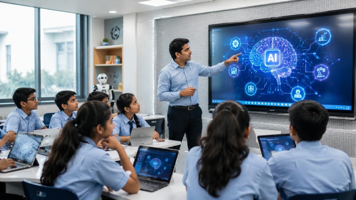 स्कूलों में AI पढ़ाई का हिस्सा बनेगी? नई तकनीक को लेकर छात्रों और शिक्षकों की क्या है तैयारी
