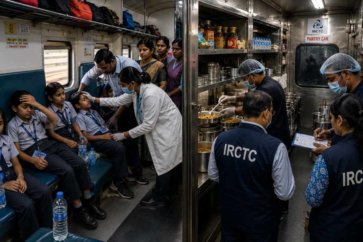 Khandwa News: मंगला एक्सप्रेस में फूड पॉइजनिंग के बाद एक्शन में IRCTC, की ये बड़ी कार्रवाई